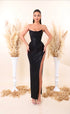 Ela - Strapless dress with ruched bodice